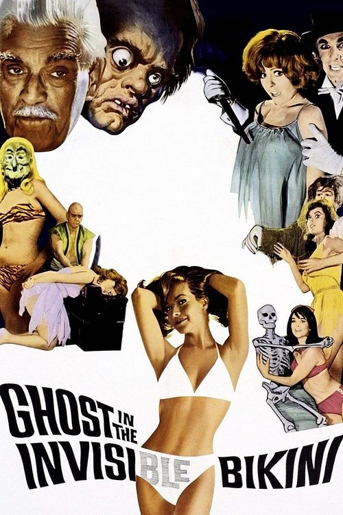 Movie poster for The Ghost in the Invisible Bikini (1966)