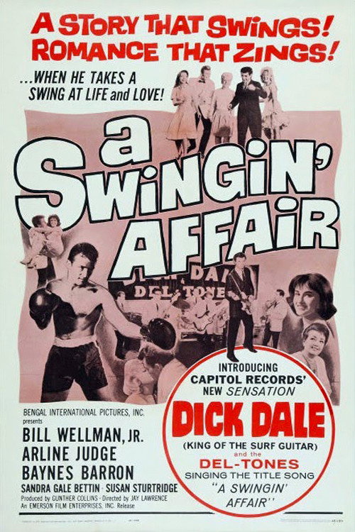 Movie poster for A Swingin' Affair (1963)