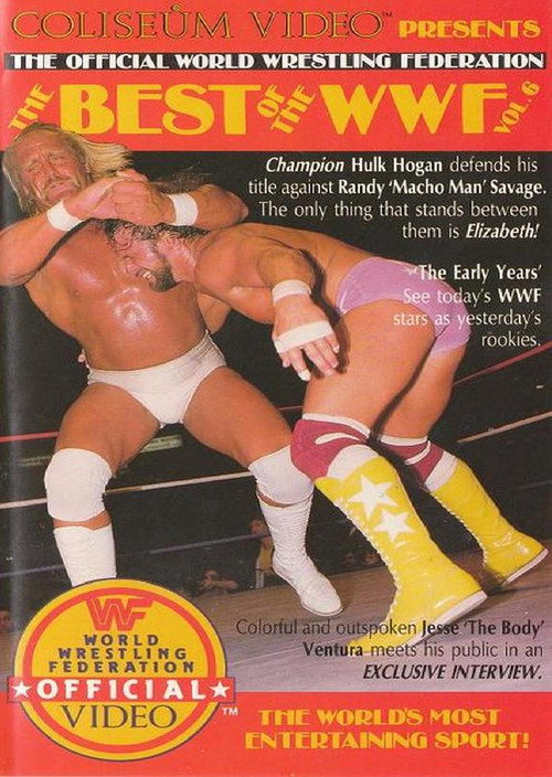 Movie poster for The Best of the WWF: volume 6 (1986)