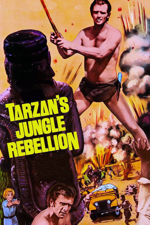Movie poster for Tarzan's Jungle Rebellion (1967)