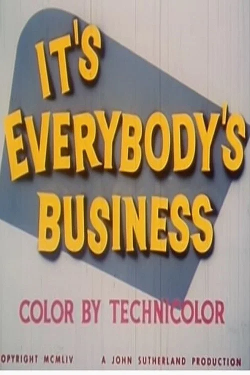 Movie poster for It's Everybody's Business (1954)