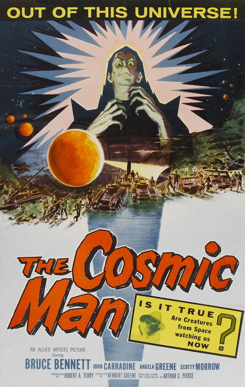 Movie poster for The Cosmic Man (1959)