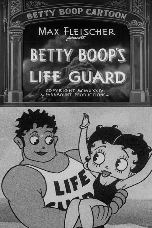 Movie poster for Betty Boop's Life Guard (1934)