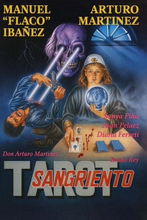 Movie poster for Bloody Tarot (1990)