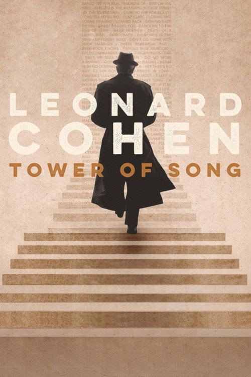 Movie poster for Tower of Song: A Memorial Tribute to Leonard Cohen (2018)