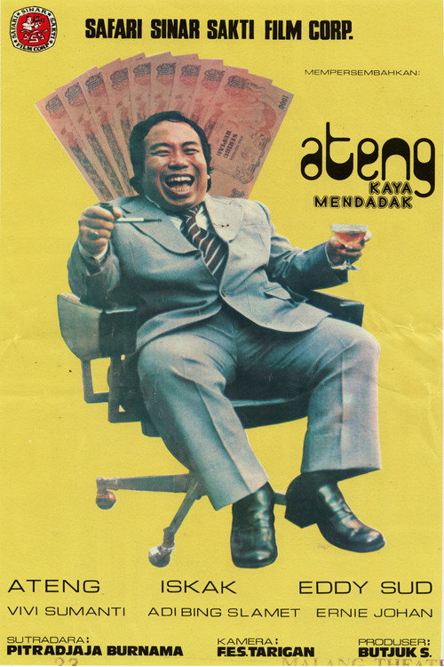 Movie poster for Ateng Kaya Mendadak (1975)
