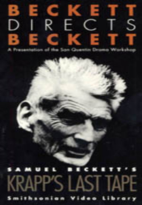 Movie poster for Beckett Directs Beckett: Krapp's Last Tape by Samuel Beckett (1988)
