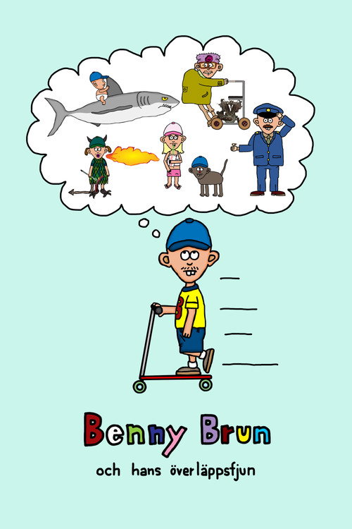 Movie poster for Benny Brun och hans överläppsfjun (2014)