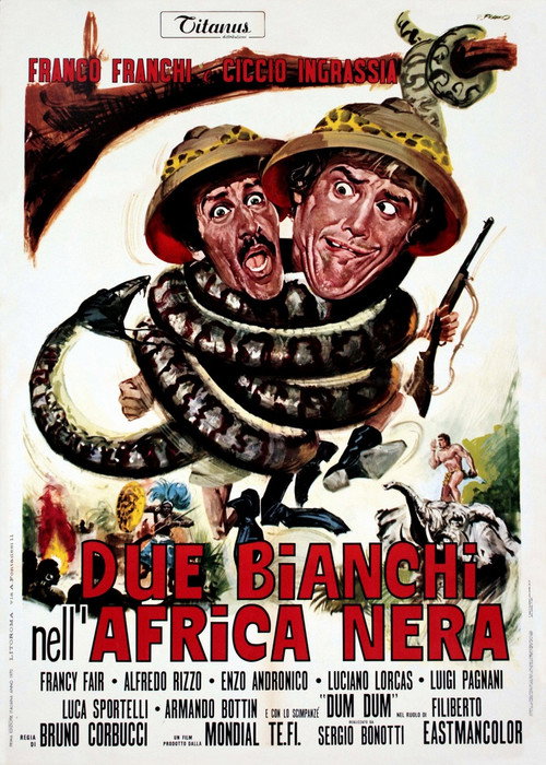 Movie poster for Two Whites in Dark Africa (1970)