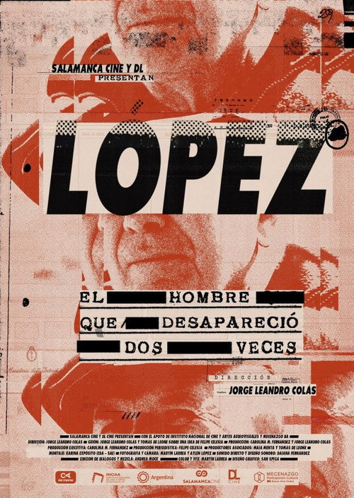 Movie poster for López, el hombre que desapareció dos veces (2025)