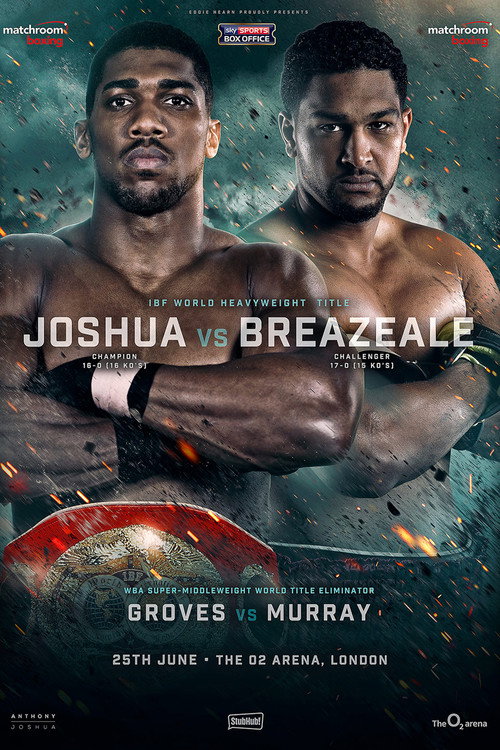 Movie poster for Anthony Joshua vs. Dominic Breazeale (2016)