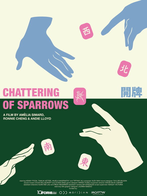 Movie poster for chattering of sparrows (2025)