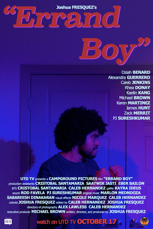 Movie poster for Errand Boy (2025)