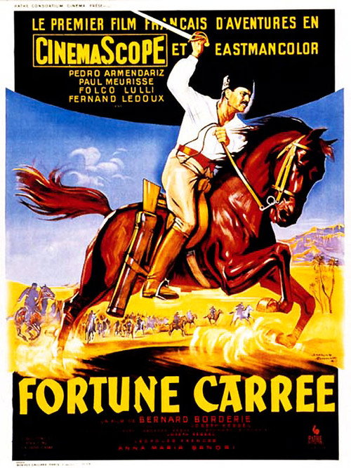 Movie poster for Fortune carrée (1955)