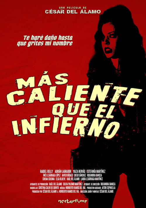 Movie poster for Más caliente que el infierno (2026)