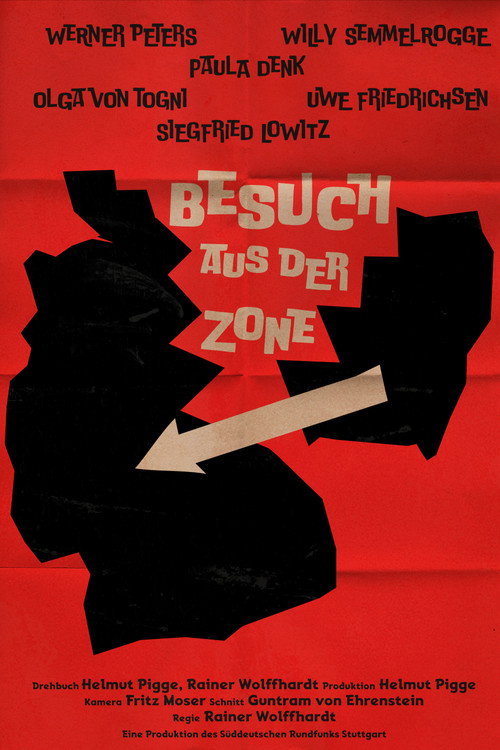 Movie poster for Besuch aus der Zone (1958)