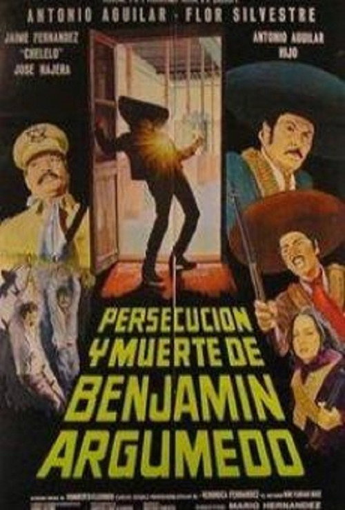 Movie poster for Persecución y muerte de Benjamín Argumedo (1980)