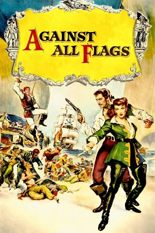 Movie poster for Against All Flags (1952)