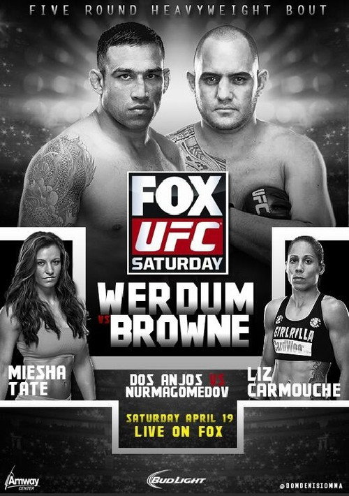 Movie poster for UFC on Fox 11: Werdum vs. Browne (2014)