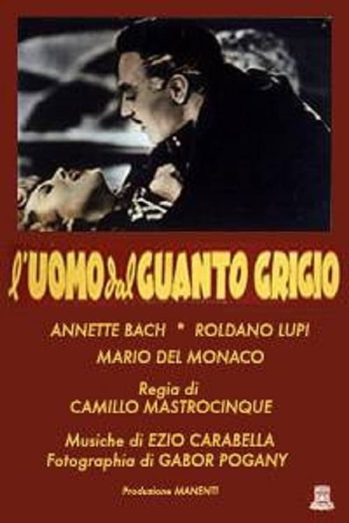 Movie poster for The Man with the Grey Glove (1948)