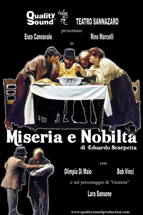 Movie poster for Miseria e Nobilta' (1994)