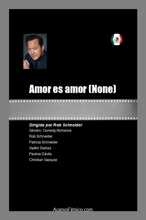 Movie poster for Amor es amor