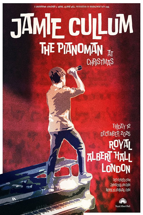 Movie poster for Jamie Cullum: The Pianoman at Christmas (2025)