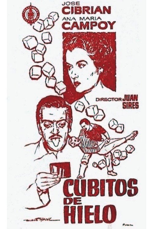 Movie poster for Cubitos de hielo (1956)