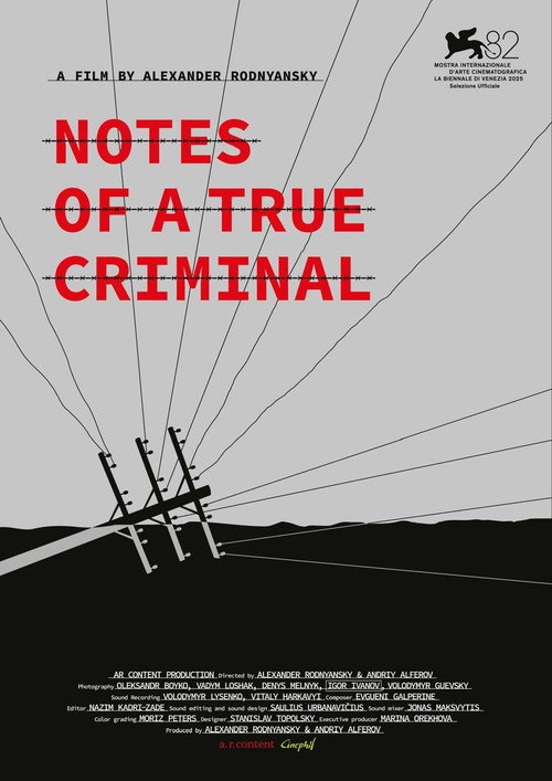Movie poster for Notes of a True Criminal (2025)