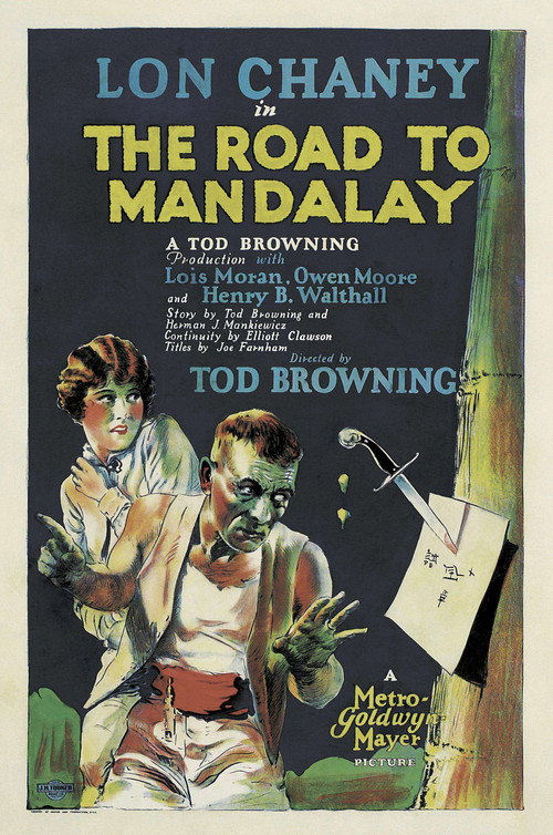 Movie poster for The Road to Mandalay (1926)