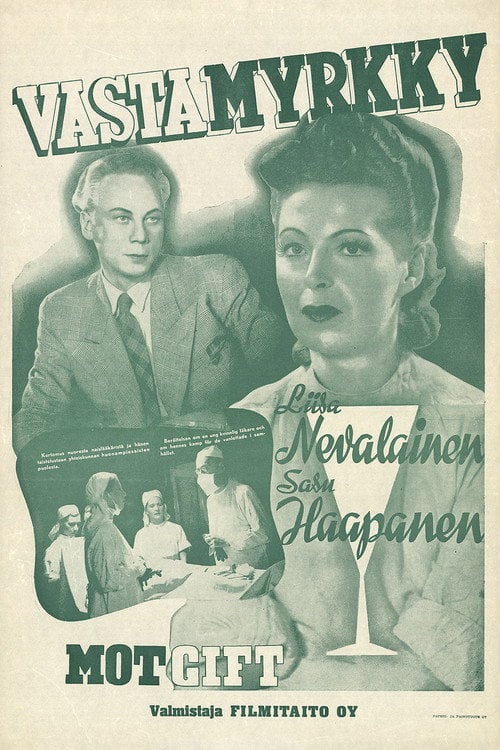 Movie poster for Vastamyrkky (1945)