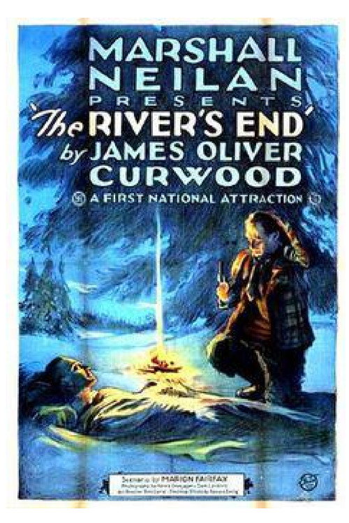 Movie poster for The River's End (1920)
