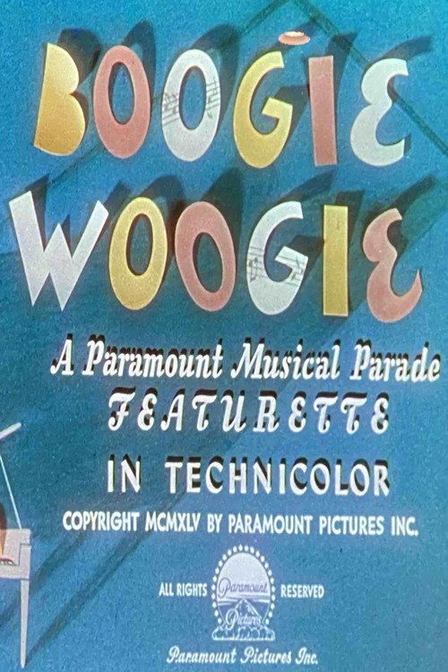 Movie poster for Boogie Woogie (1945)