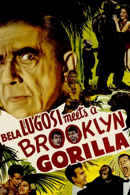 Movie poster for Bela Lugosi Meets a Brooklyn Gorilla (1952)