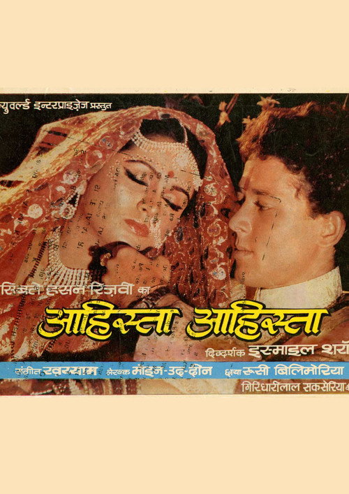 Movie poster for Ahista Ahista (1981)