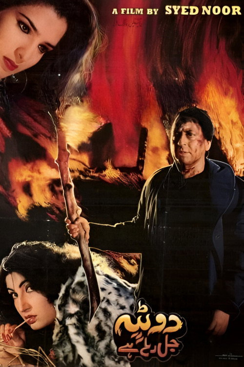 Movie poster for Dupatta Jal Raha Hai (1998)