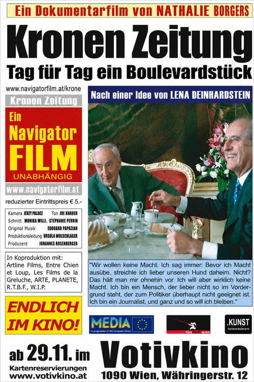 Movie poster for Citizen Krone, Austria between the Lines (2002)