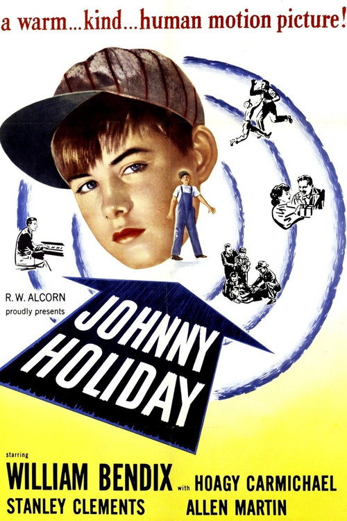 Movie poster for Johnny Holiday (1949)