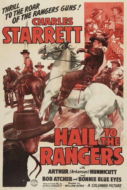 Movie poster for Hail to the Rangers (1943)