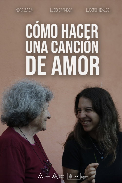 Movie poster for Cómo hacer una canción de amor