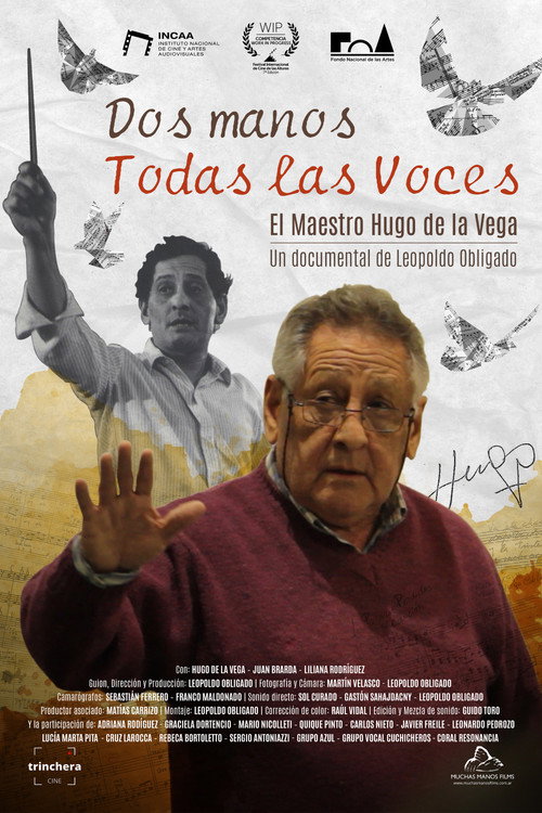Movie poster for Two Hands All The Voices (2023)