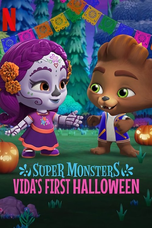 Movie poster for Super Monsters: Vida's First Halloween (2019)
