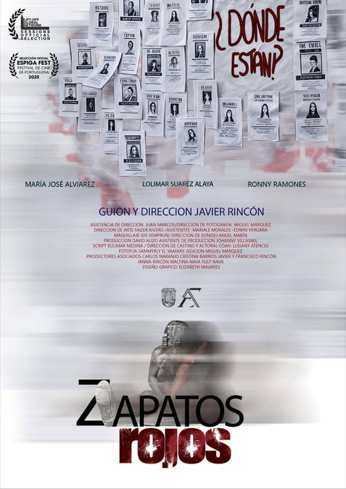 Movie poster for Zapatos Rojos (2025)