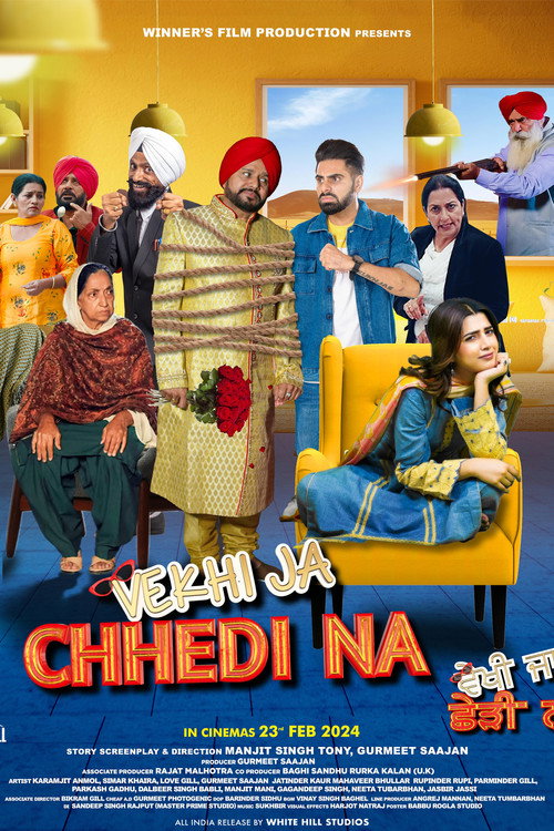 Movie poster for Vekhi Ja Chhedi Na (2024)