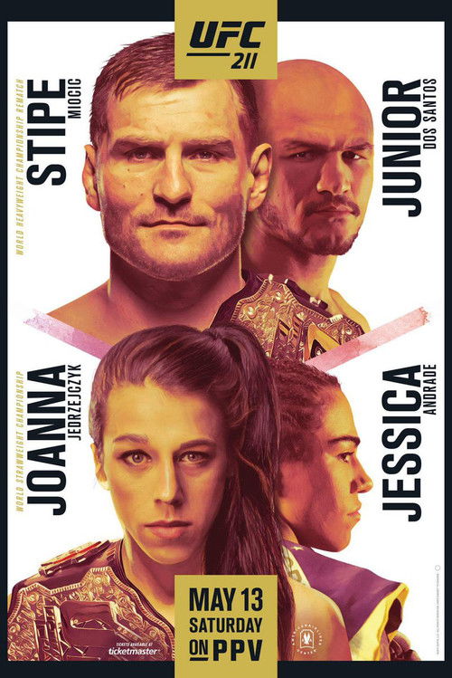 Movie poster for UFC 211: Miocic vs. dos Santos 2 (2017)