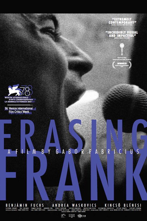 Movie poster for Erasing Frank (2021)