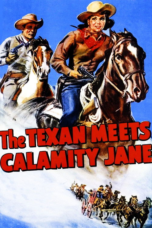 Movie poster for The Texan Meets Calamity Jane (1950)