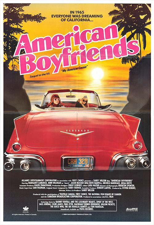 Movie poster for American Boyfriends (1989)
