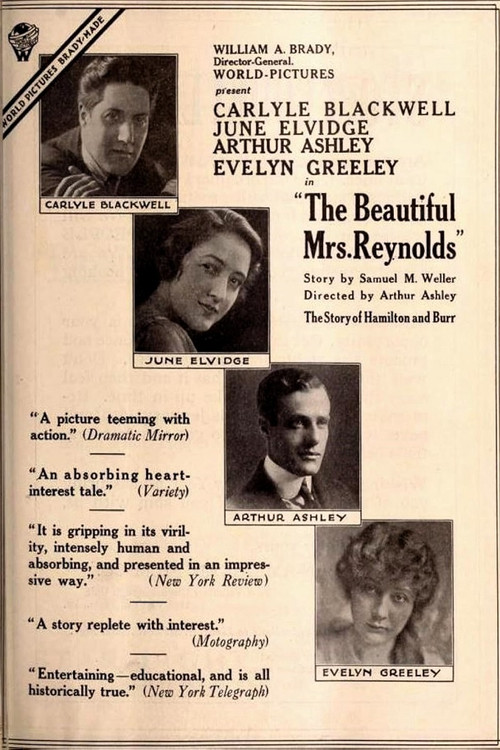 Movie poster for The Beautiful Mrs. Reynolds (1918)