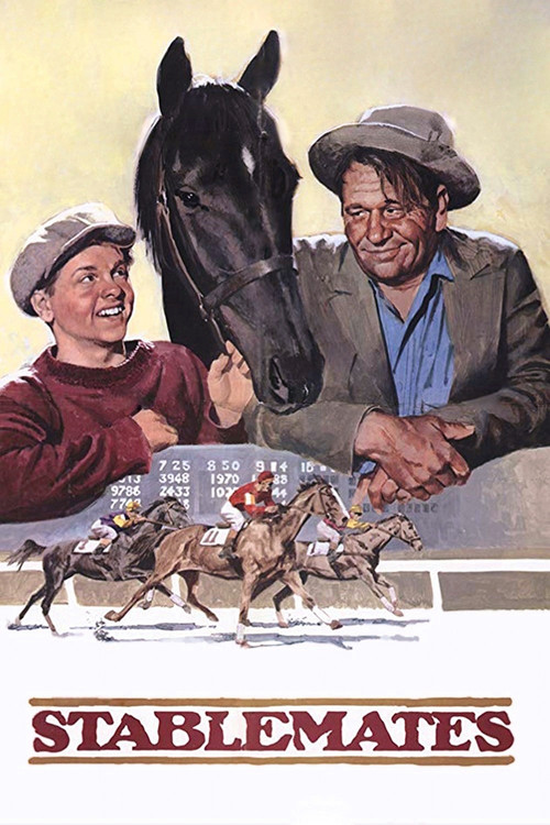 Movie poster for Stablemates (1938)
